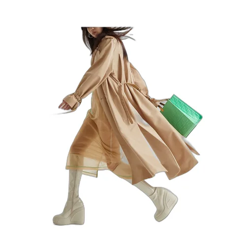Double Breasted Trench Coat