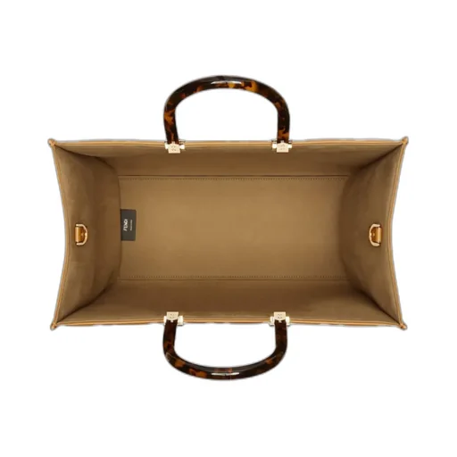 Monogram Embossed Tote Bag