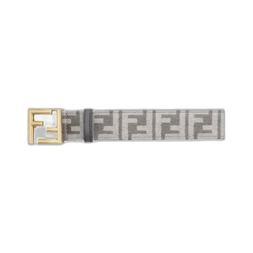 Ff-Monogram Leather Belt