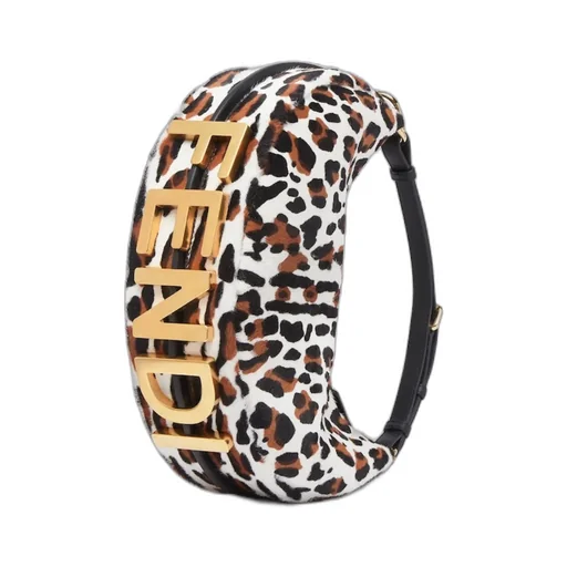 Fendigraphy Animal Printed Small Tote Bag