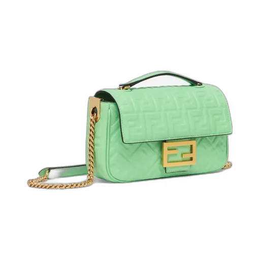 Ff Motif Chained Shoulder Bag