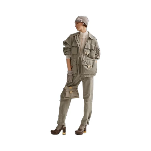 Straight-Leg Cargo Pants