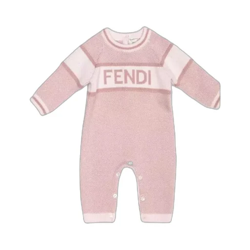 Logo-Embroidered Romper
