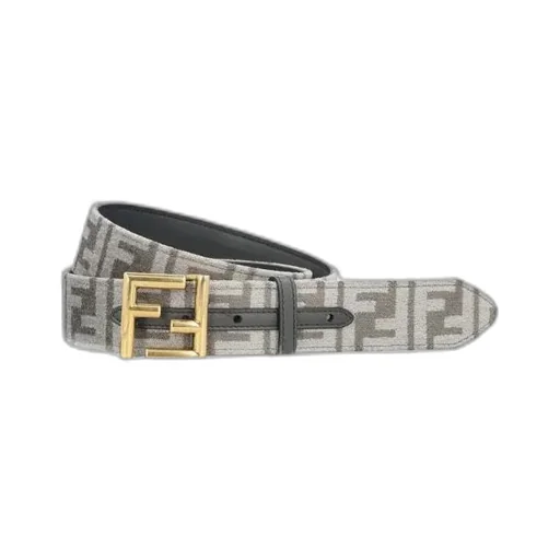 Ff-Monogram Leather Belt