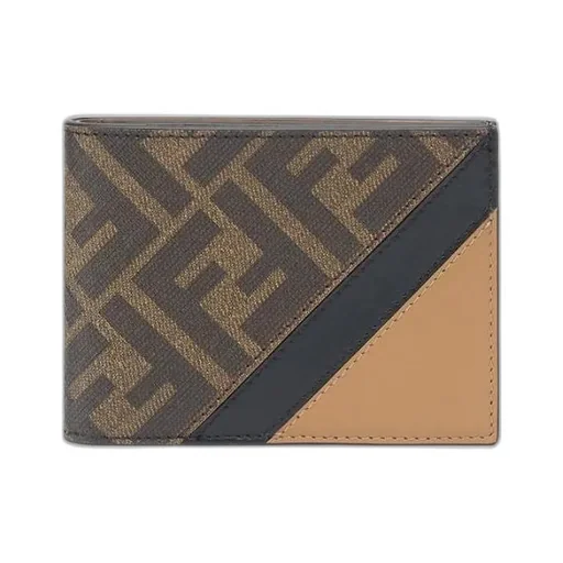 Ff Motif Bi-Fold Wallet