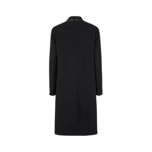 Reversible Monogram Double-Breasted Coat
