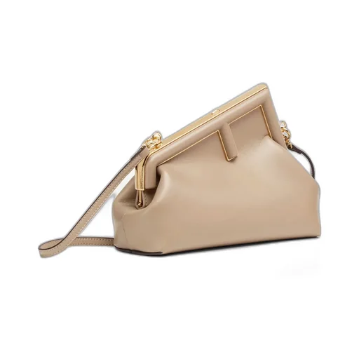 Fendi First Logo Detailed Small Clutch Bag