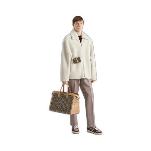 Ff Jacquard Suitcase Charm