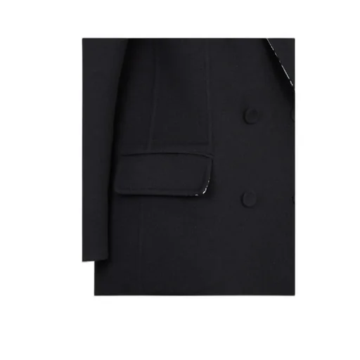 Reversible Monogram Double-Breasted Coat