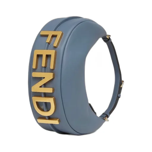 Fendigraphy Zipped Shoulder Bag