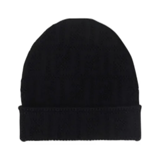 Monogram-Pattern Beanie