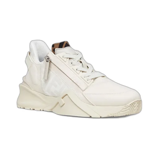 Logo-Printed Lace-Up Sneakers