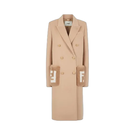 Double-Breasted Long Coat
