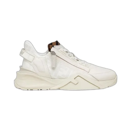 Logo-Printed Lace-Up Sneakers