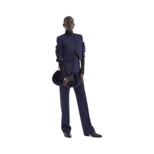 Pleat Detailed Slim Fit Trousers