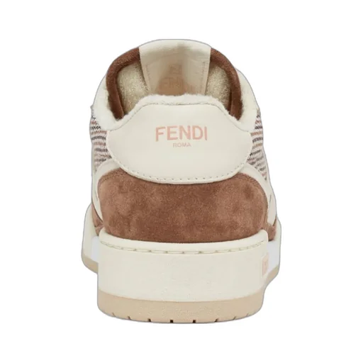 Brown Suede Low-Tops