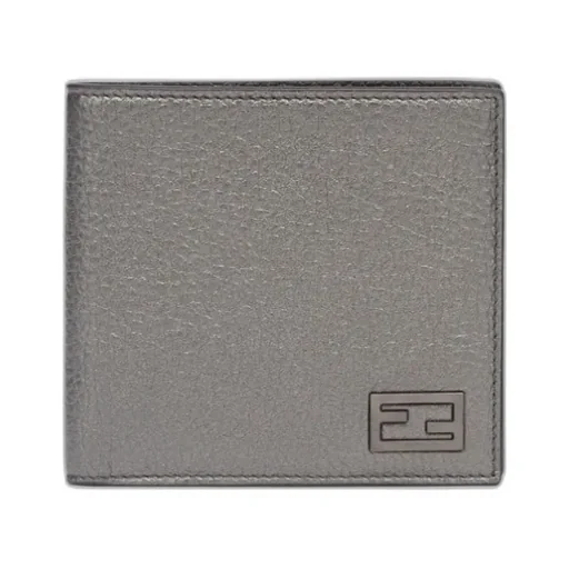 Logo Plaque Bifold Wallet
