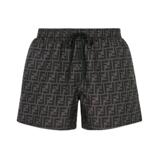 Ff Pattern Tech Fabric Shorts