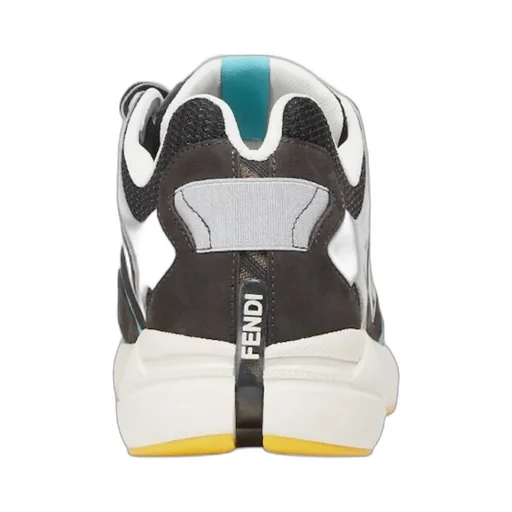 Faster Ff-Embossed Detailed Low-Top Sneakers