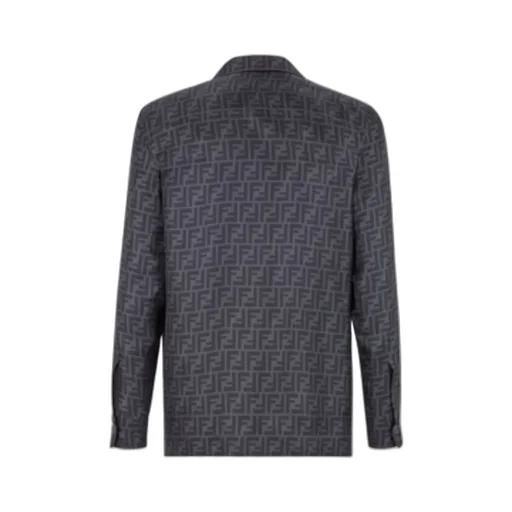 Monogram Printed Long Sleeved Shirt