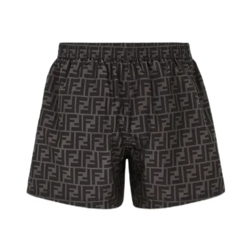 Ff Pattern Tech Fabric Shorts