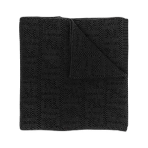 Monogram-Pattern Scarf