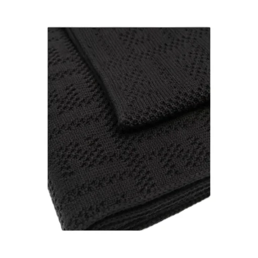 Monogram-Pattern Scarf
