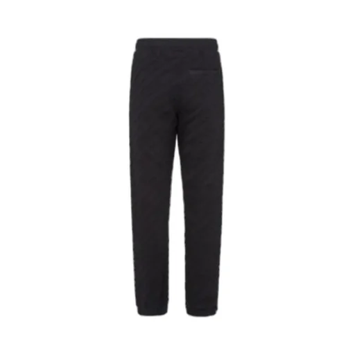 O'lock Oversized Diagonal Motif Trackpants