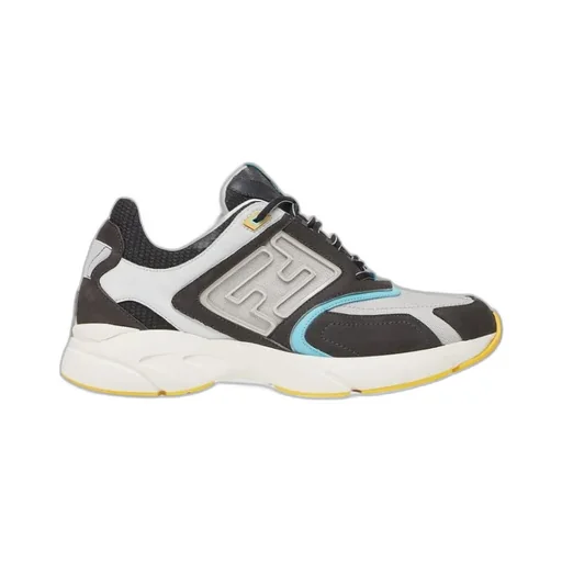 Faster Ff-Embossed Detailed Low-Top Sneakers