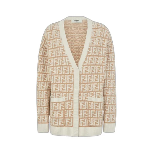 Ff Crocheted Cashmere Cardigan