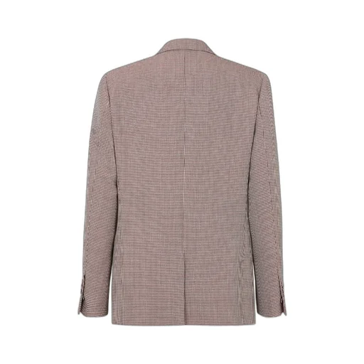 Wool Houndstooth Blazer