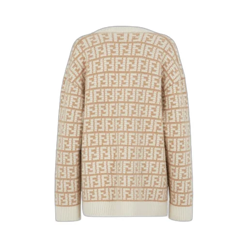 Ff Crocheted Cashmere Cardigan