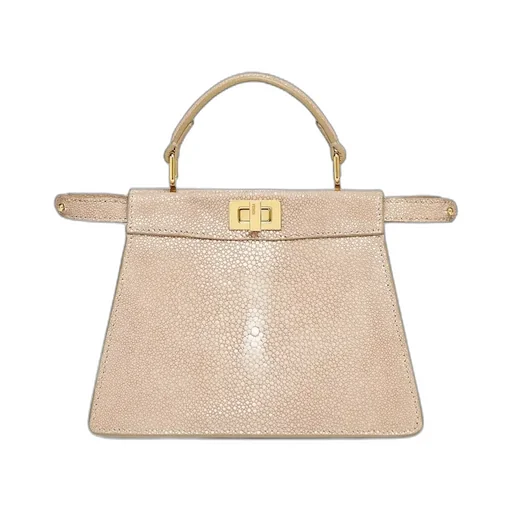 Stingray Leather Shoulder Bag