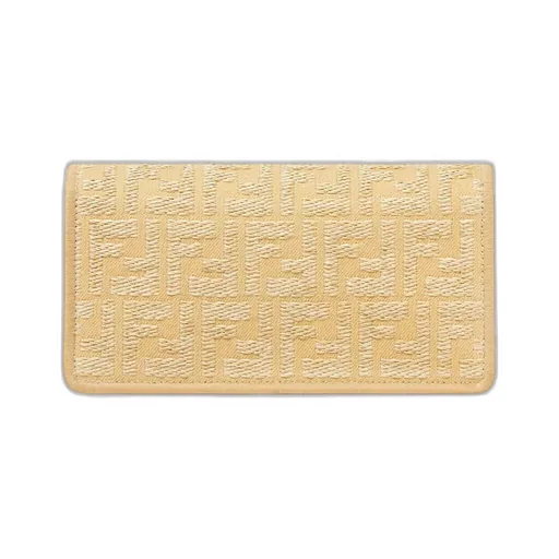 Baguette Ff Jacquard Chain-Linked Wallet