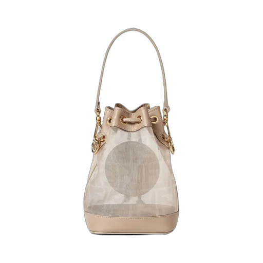 Mon Tresor Drawstring Mini Bucket Bag
