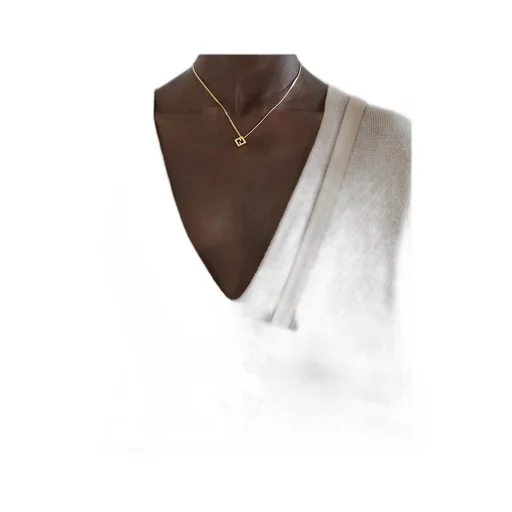 Ff Cube Necklace