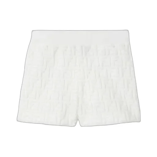 Terry Baby Bermuda Shorts With Ff Logo