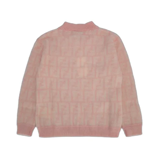Logo Intarsia Crewneck Knitted Pullover