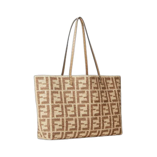 Large Roll Ff Crochet Tote Bag