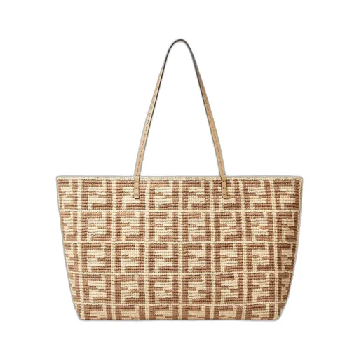 Large Roll Ff Crochet Tote Bag