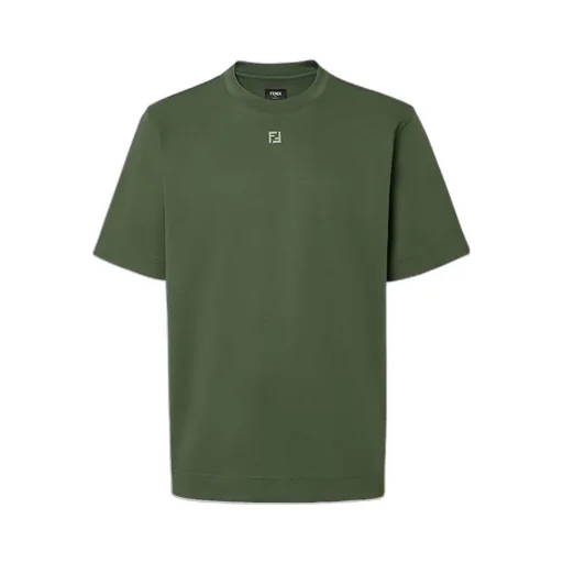 Ff Plaque Crewneck T-Shirt
