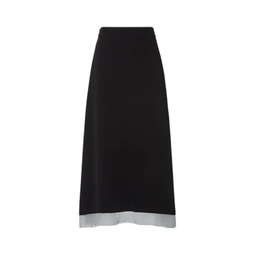 Flared Midi Skirt