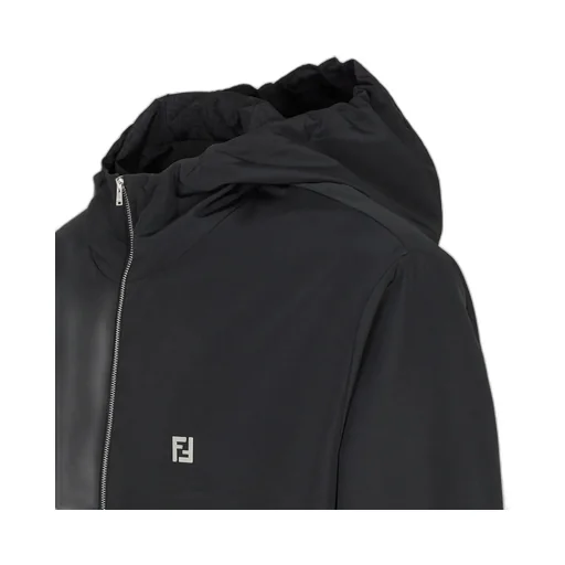 Ff Hooded Drawstring Jacket