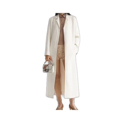 Concealed Fasten Long Coat
