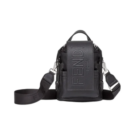 Roma Fendi Strike One-Shoulder Mini Backpack