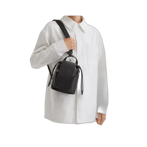 Roma Fendi Strike One-Shoulder Mini Backpack