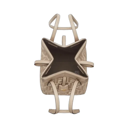 Origami Ff Jacquard Mini Shoulder Bag