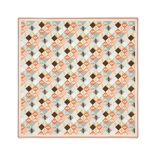 Monogrammed Square Scarf