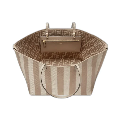 Roll Striped Large Reversible Tote Bag