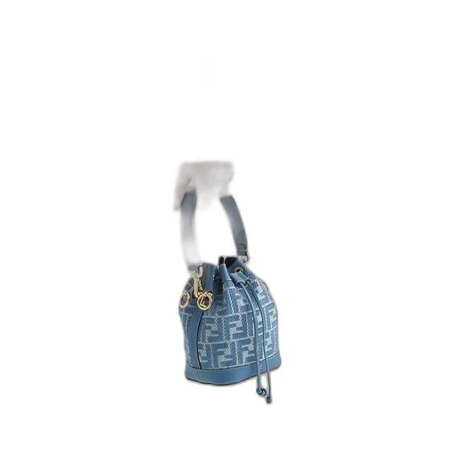 Mon Tresor Ff Jacquard Mini Bucket Bag